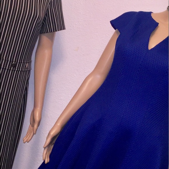 10075 Blue party’s Dress Size 4 - Picture 5 of 9